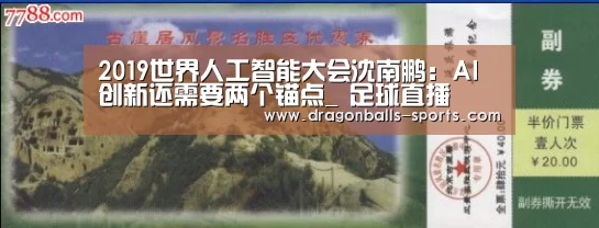 2019世界人工智能大会沈南鹏:AI创新还需要两个锚点_ 足球直播(图3) 篮球直播