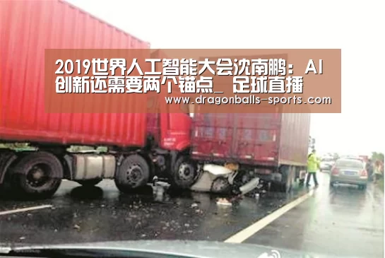 2019世界人工智能大会沈南鹏:AI创新还需要两个锚点_ 足球直播(图1) 赛事数据直播